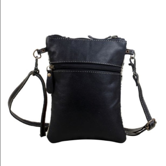 Myra dalmation print crossbody bag, adjustable - Picture 3 of 5